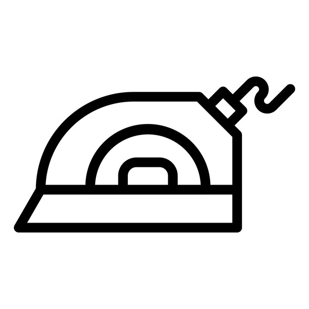 Diseño vectorial Estilo de icono de hierro