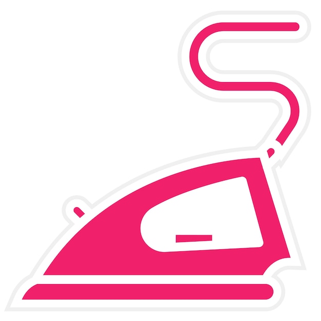 Diseño vectorial Estilo de icono de hierro