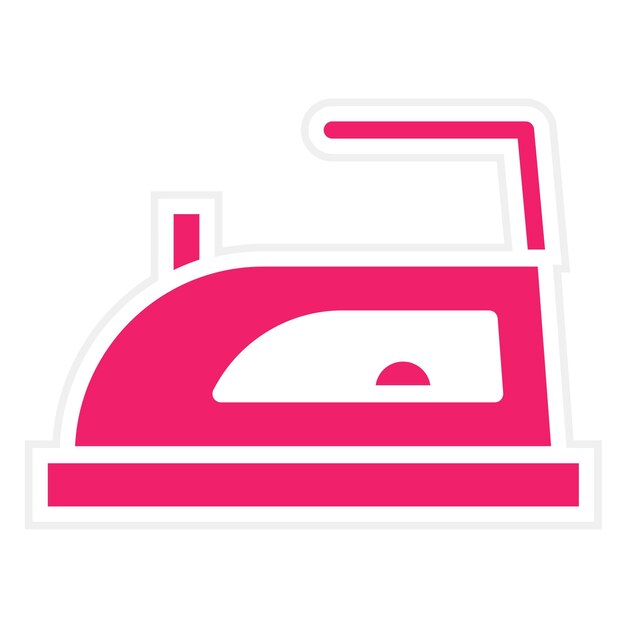 Diseño vectorial Estilo de icono de hierro