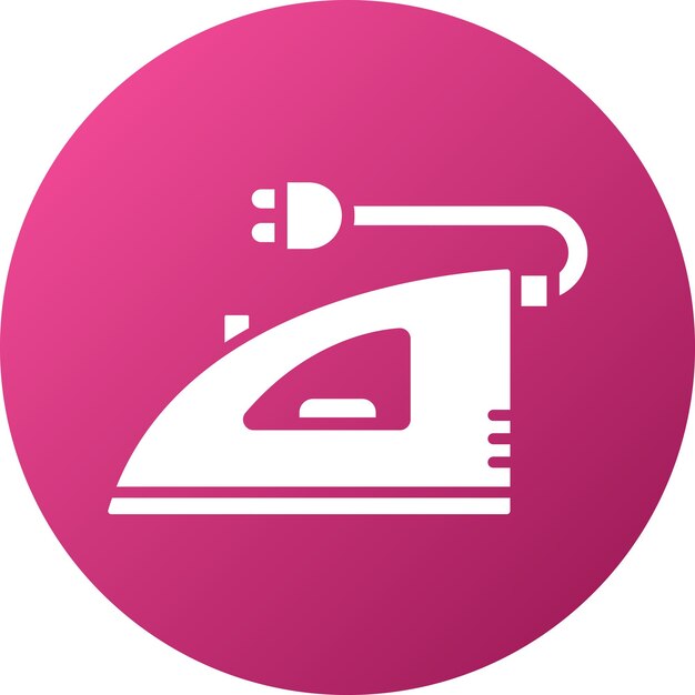 Diseño vectorial Estilo de icono de hierro