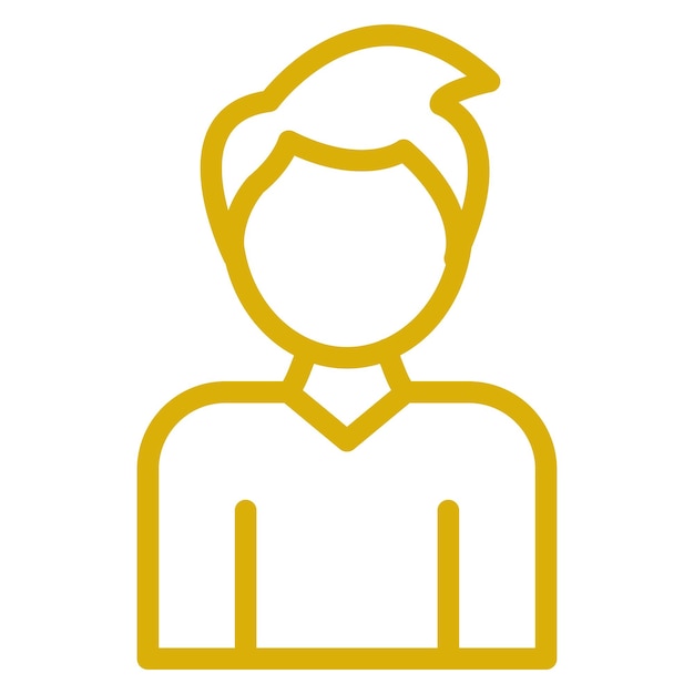 Diseño vectorial Estilo del icono del hombre