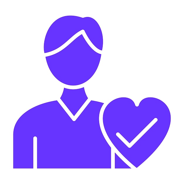 Diseño vectorial Estilo del icono de honestidad