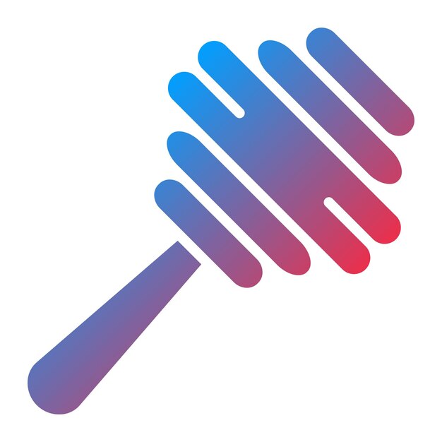 Diseño vectorial Estilo del icono de honey dip