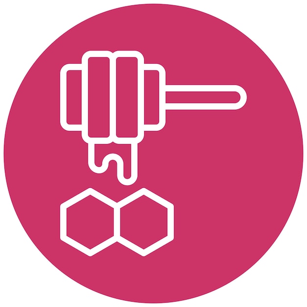 Diseño vectorial Estilo del icono de Honey Haven