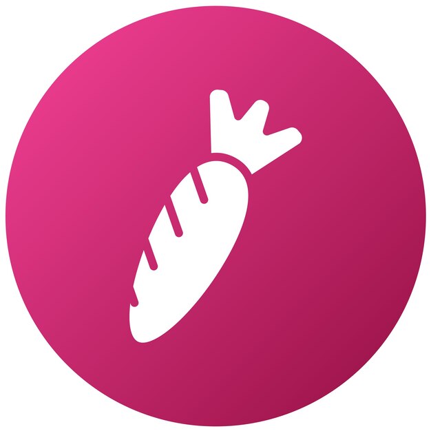Diseño vectorial del estilo del icono de Horseradish Haven