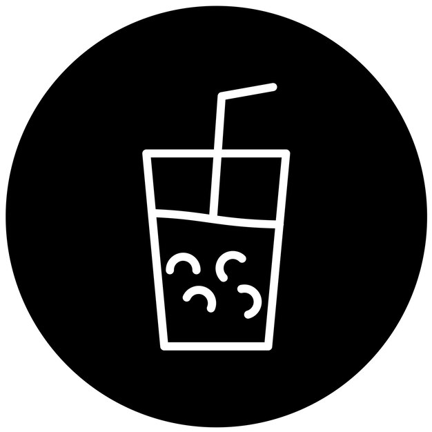 Diseño vectorial del estilo del icono de Ice Crush