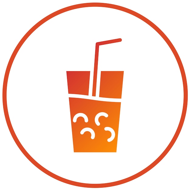 Diseño vectorial del estilo del icono de Ice Crush