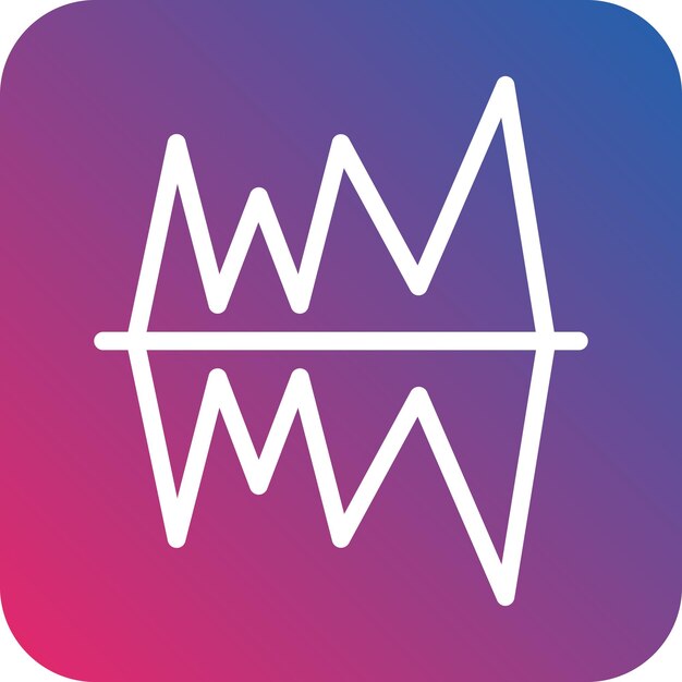 Diseño vectorial Estilo de icono de iceberg