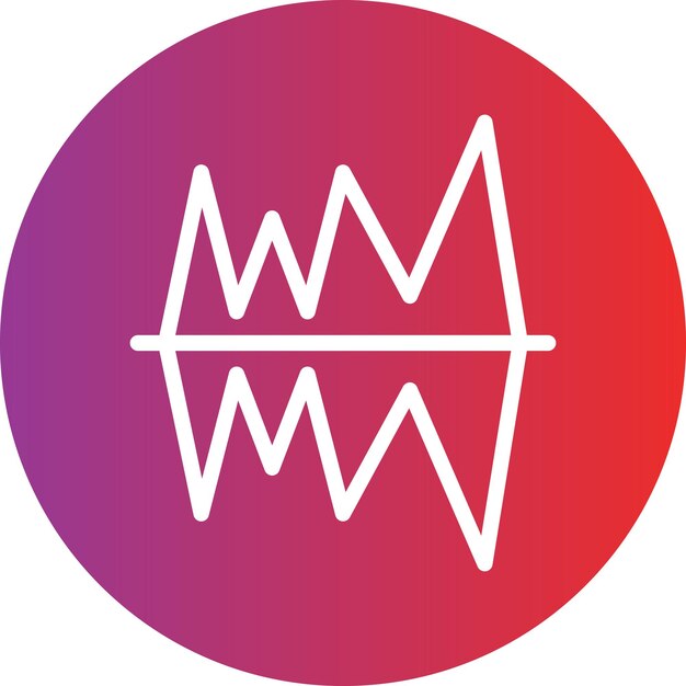 Diseño vectorial Estilo de icono de iceberg