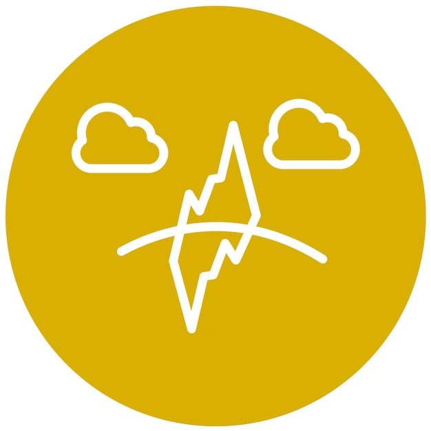Diseño vectorial Estilo de icono de iceberg