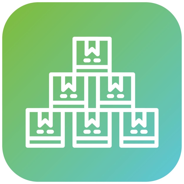 Diseño vectorial Estilo del icono de la imagen del producto