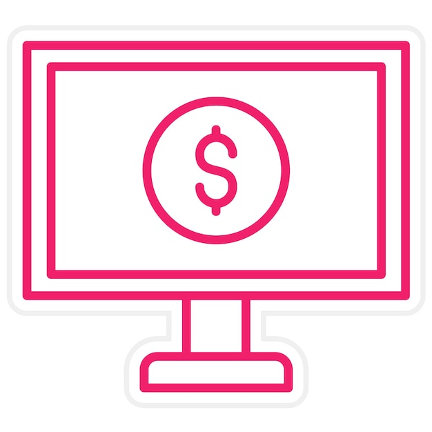 Diseño vectorial Estilo de icono independiente