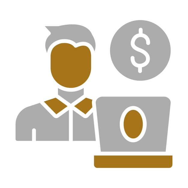 Diseño vectorial Estilo de icono independiente
