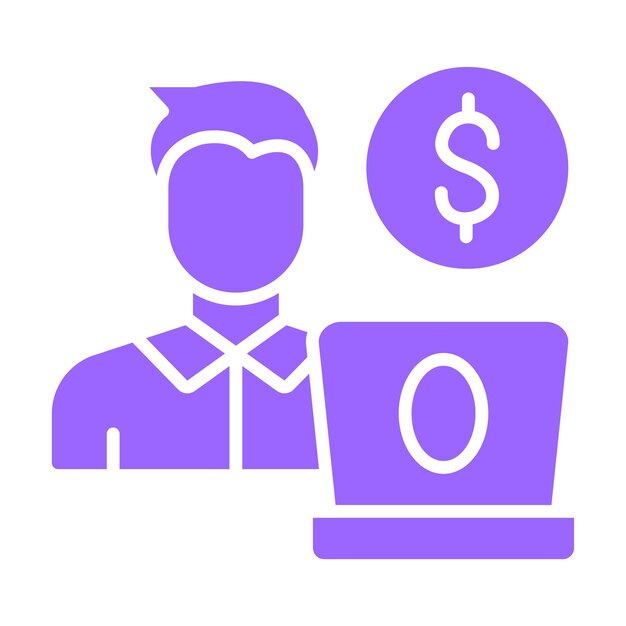 Diseño vectorial Estilo de icono independiente