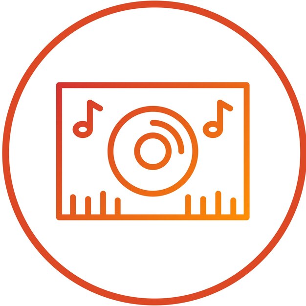 Diseño vectorial Estilo de icono indie