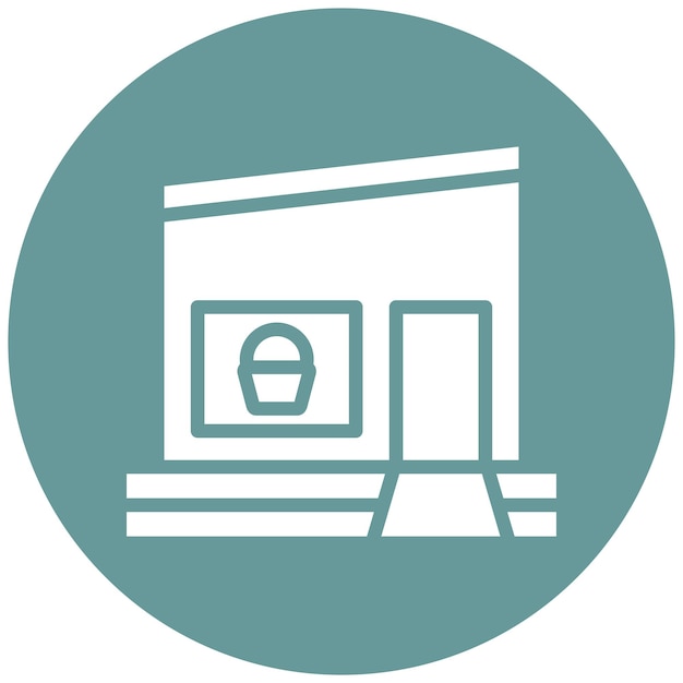 Diseño vectorial Estilo de icono de la industria alimentaria