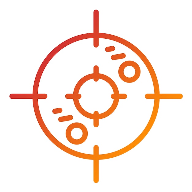 Diseño vectorial del estilo del icono de inmunoterapia