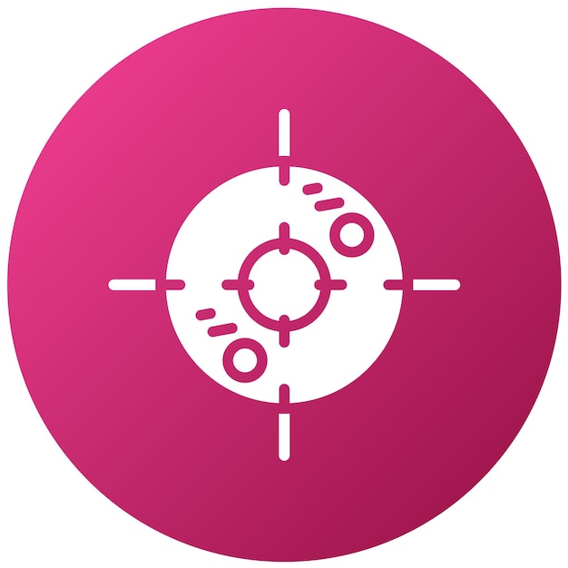 Diseño vectorial del estilo del icono de inmunoterapia