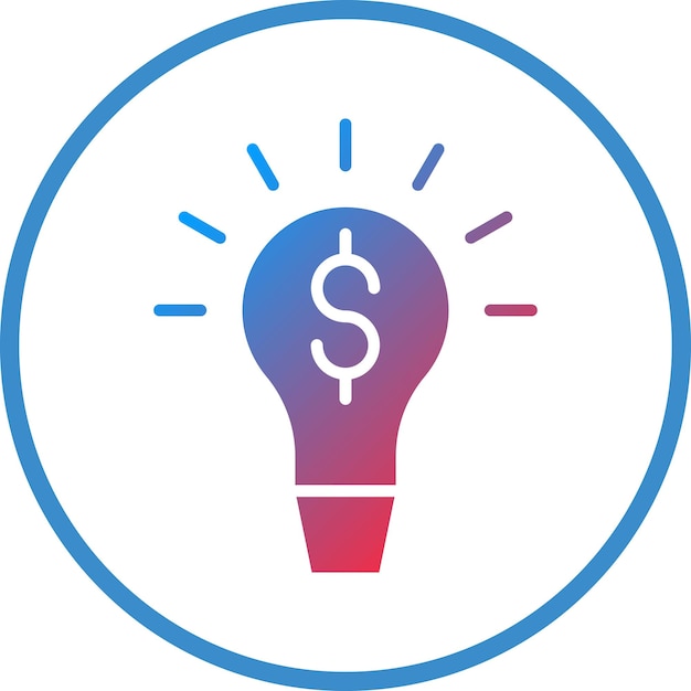 Diseño vectorial Estilo de icono de innovación
