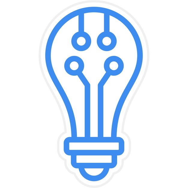 Diseño vectorial Estilo de icono de innovación