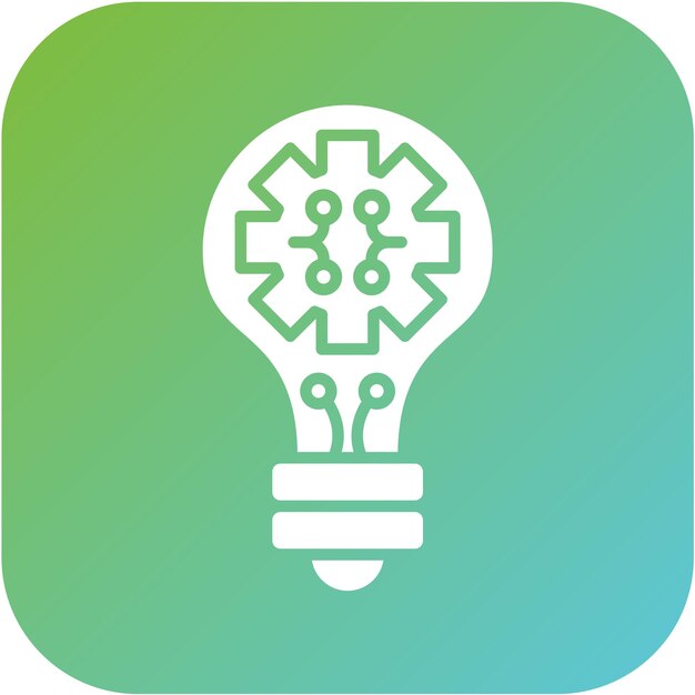 Diseño vectorial Estilo de icono de innovación