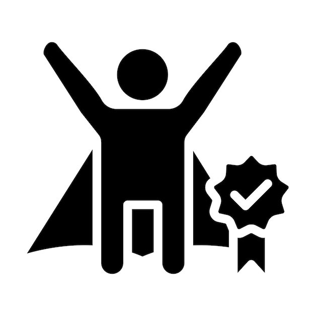 Diseño vectorial Estilo del icono de la insignia de Reliance