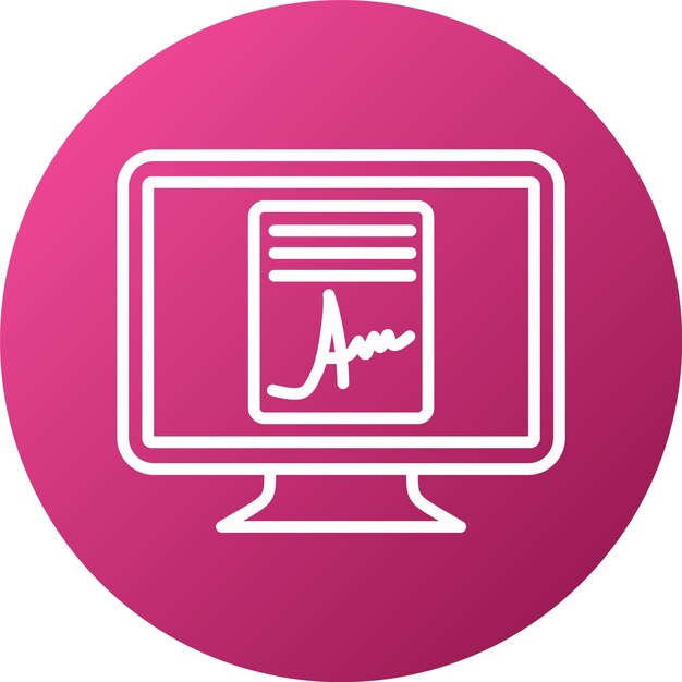 Diseño vectorial Estilo de icono de intercambio de correos