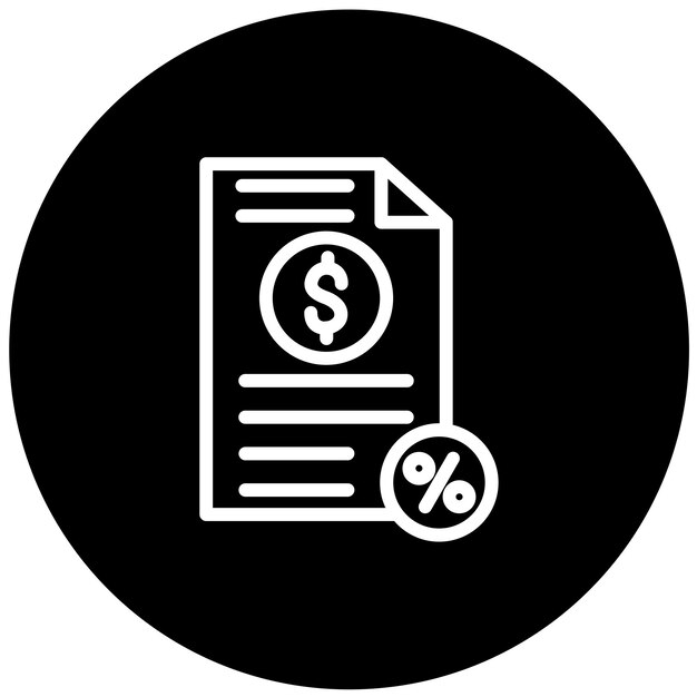 Diseño vectorial Estilo del icono de interés
