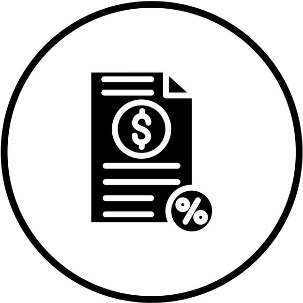 Diseño vectorial Estilo del icono de interés