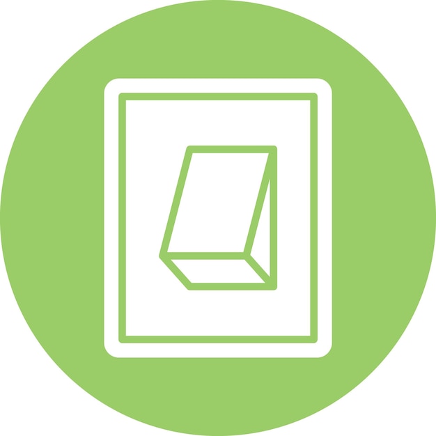 Diseño vectorial Estilo del icono del interruptor de atenuación