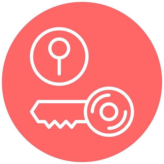 Diseño vectorial Estilo del icono del interruptor de encendido