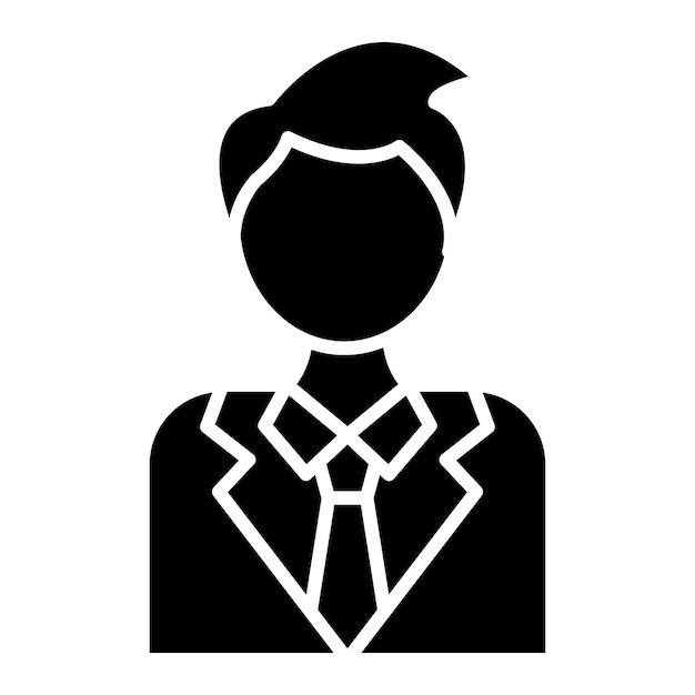 Diseño vectorial Estilo de icono de los invitados