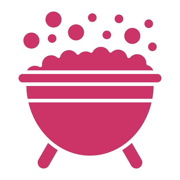 Diseño vectorial de estilo de icono de jacuzzi