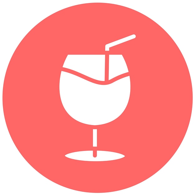 Diseño vectorial Estilo de icono de jerez