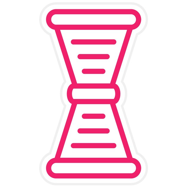 Diseño vectorial estilo de icono Jigger
