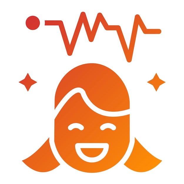 Diseño vectorial estilo de icono Jovial Spark