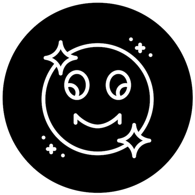 Diseño vectorial Estilo del icono Joy