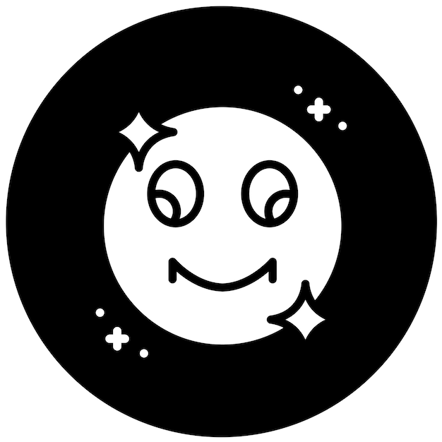 Diseño vectorial Estilo del icono Joy