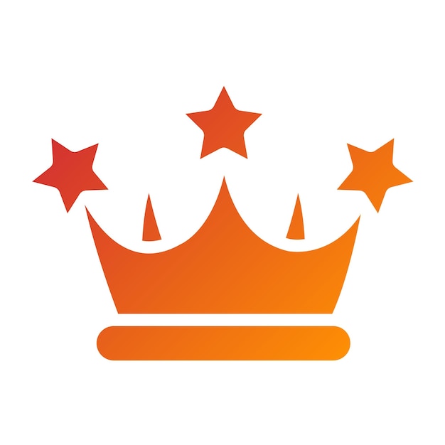 Diseño vectorial Estilo del icono de las joyas PetCrown