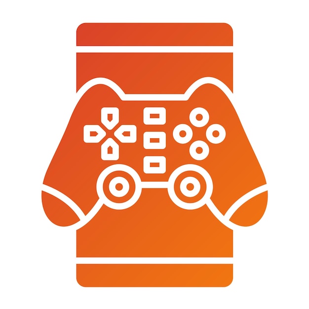 Diseño vectorial Estilo de icono de juegos móviles