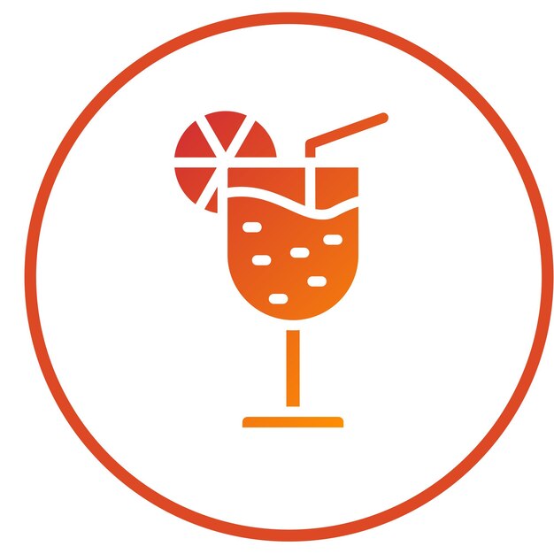 Diseño vectorial de estilo de icono de jugo de limón