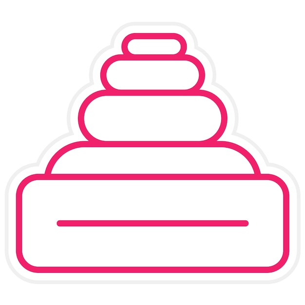 Diseño vectorial Estilo de icono de juguete de pila