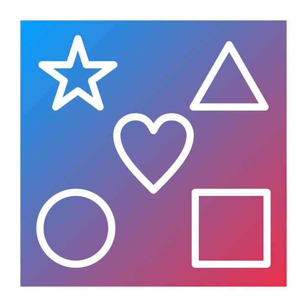 Diseño vectorial Estilo de icono de juguete