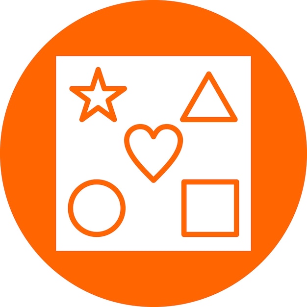Diseño vectorial Estilo de icono de juguete
