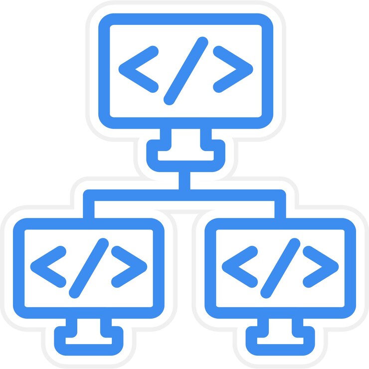 Vector diseño vectorial estilo de icono de lan