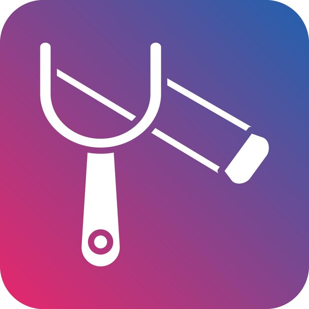 Diseño vectorial Estilo de icono de lanzallamas