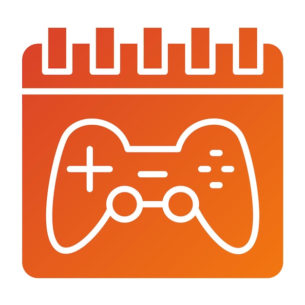 Diseño vectorial Estilo del icono de lanzamiento del juego