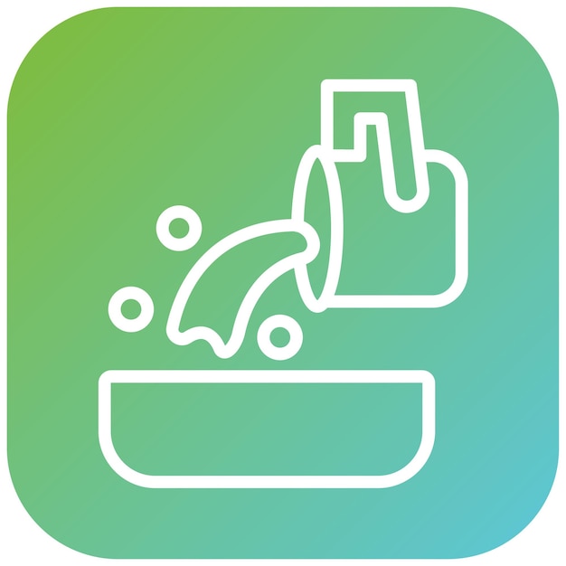 Diseño vectorial Estilo del icono de lanzamiento