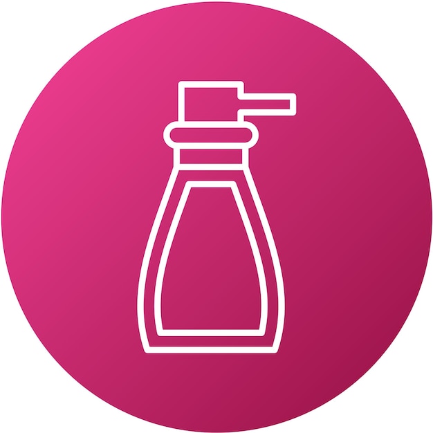 Diseño vectorial Estilo del icono de lavado de botellas