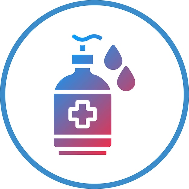 Diseño vectorial Estilo del icono de lavado a mano